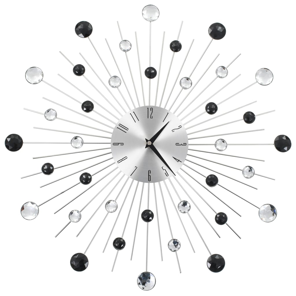 Vidaxl wall clock with quartz mechanism 50 cm modern design