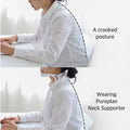 Adjustable Cervical Neck Brace Posture Corrector & Traction Support White