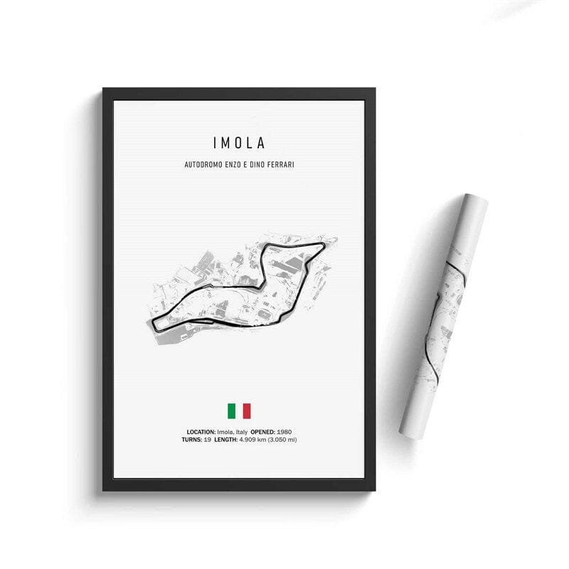 Poster Formula 1 Calendar 2026 Tracks Monaco Grand Prix Spa Francorchamps Decorative Print Unframed